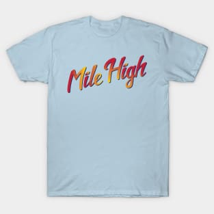 Mile High Sunset T-Shirt